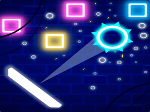 Neon Brick Breaker 2024